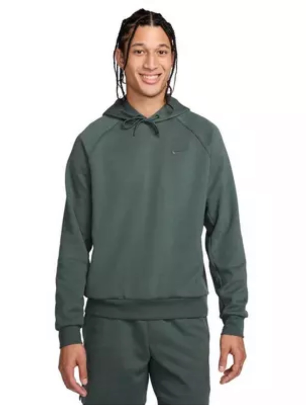 Nike Primary UV Hoodie Versatile Premium‎ Knit Pullover Men's FZ0969-338 green